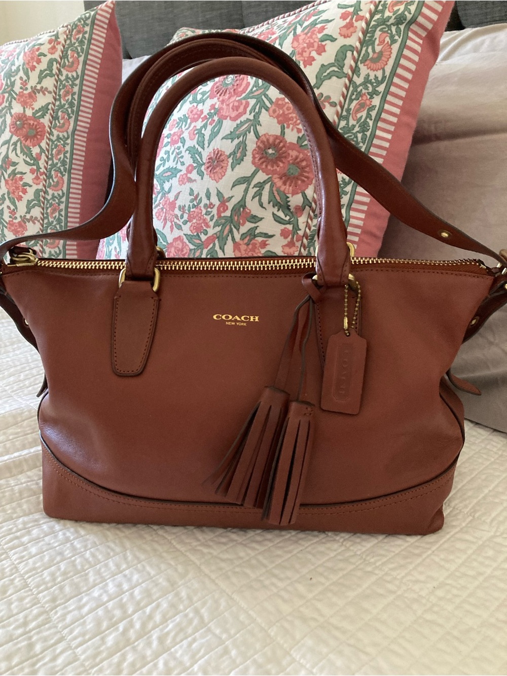 Coach Legacy Candace Medium Carryall 21132 - British Glove-tanned Leather w/stra